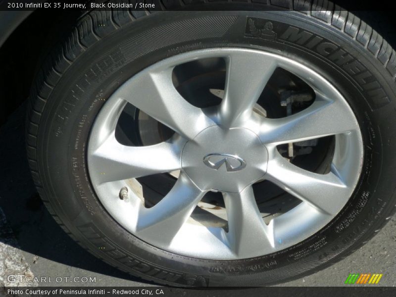 Black Obsidian / Stone 2010 Infiniti EX 35 Journey