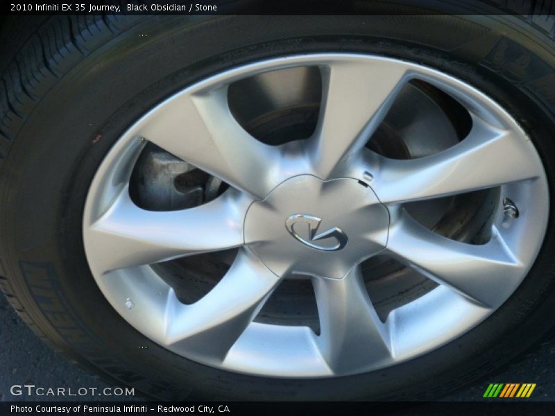 Black Obsidian / Stone 2010 Infiniti EX 35 Journey