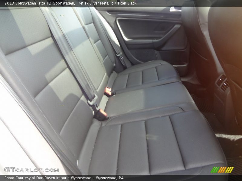 Reflex Silver Metallic / Titan Black 2013 Volkswagen Jetta TDI SportWagen