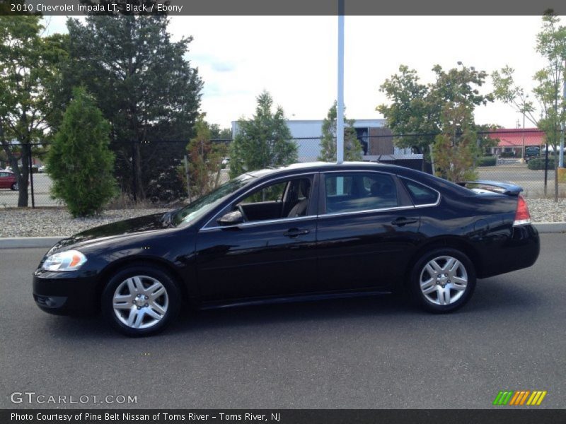 Black / Ebony 2010 Chevrolet Impala LT