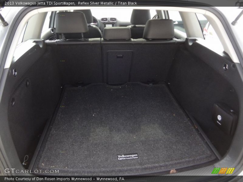 Reflex Silver Metallic / Titan Black 2013 Volkswagen Jetta TDI SportWagen
