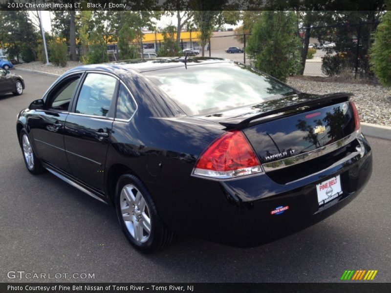 Black / Ebony 2010 Chevrolet Impala LT