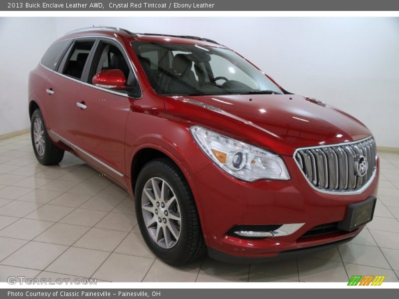 Crystal Red Tintcoat / Ebony Leather 2013 Buick Enclave Leather AWD