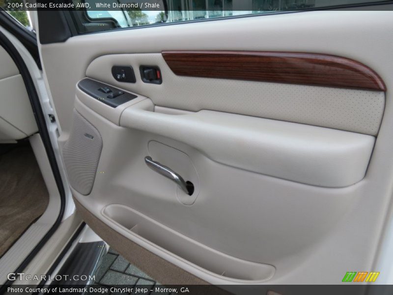 White Diamond / Shale 2004 Cadillac Escalade AWD