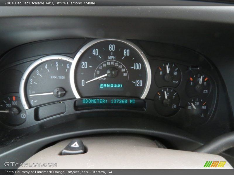 White Diamond / Shale 2004 Cadillac Escalade AWD