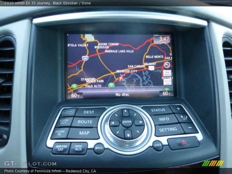 Black Obsidian / Stone 2010 Infiniti EX 35 Journey