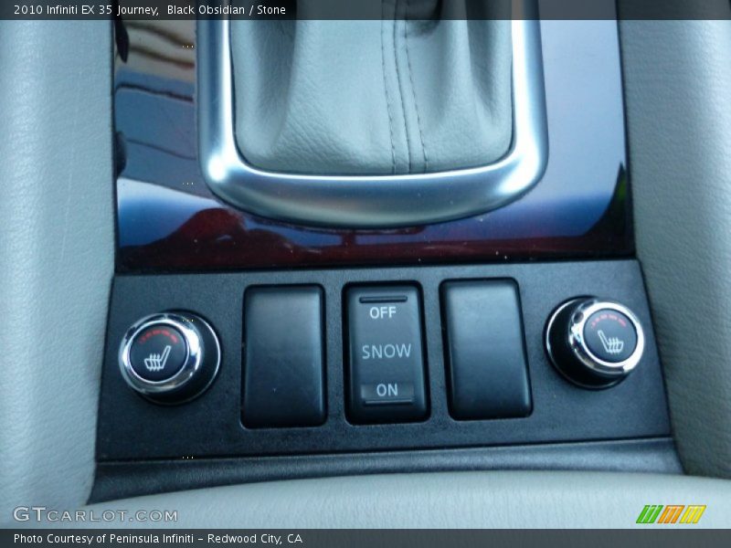 Black Obsidian / Stone 2010 Infiniti EX 35 Journey