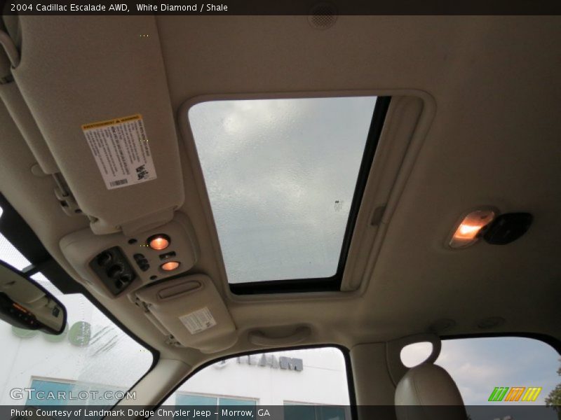 White Diamond / Shale 2004 Cadillac Escalade AWD