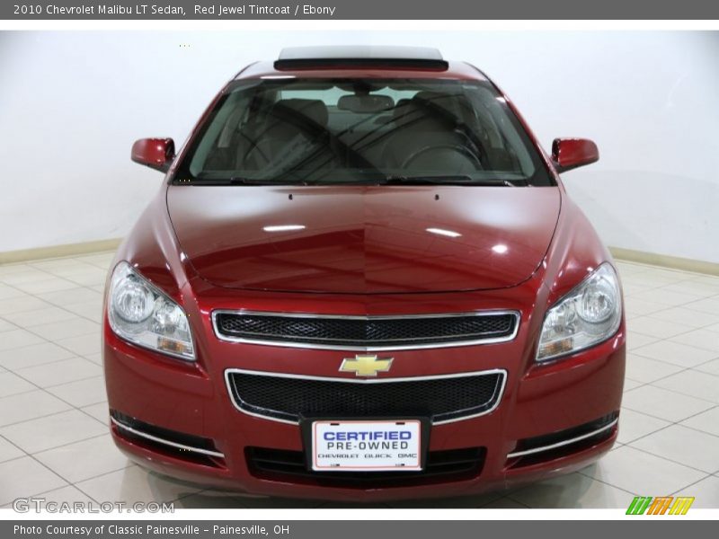Red Jewel Tintcoat / Ebony 2010 Chevrolet Malibu LT Sedan