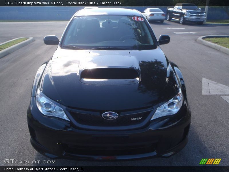 Crystal Black Silica / Carbon Black 2014 Subaru Impreza WRX 4 Door