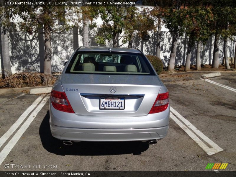 Iridium Silver Metallic / Almond/Mocha 2010 Mercedes-Benz C 300 Luxury