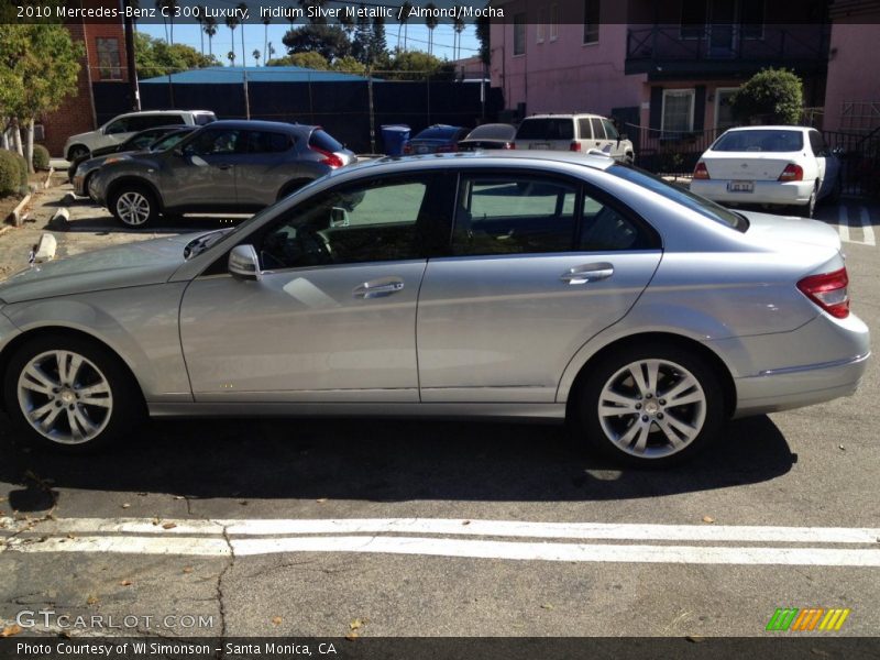 Iridium Silver Metallic / Almond/Mocha 2010 Mercedes-Benz C 300 Luxury