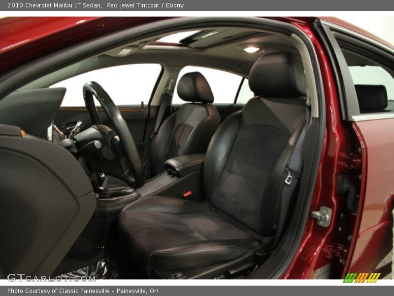 Red Jewel Tintcoat / Ebony 2010 Chevrolet Malibu LT Sedan