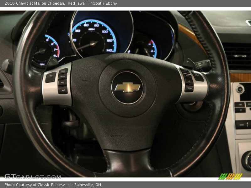 Red Jewel Tintcoat / Ebony 2010 Chevrolet Malibu LT Sedan