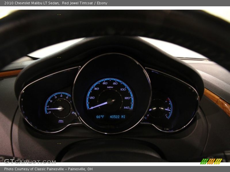 Red Jewel Tintcoat / Ebony 2010 Chevrolet Malibu LT Sedan