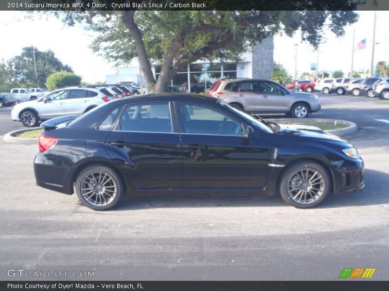 Crystal Black Silica / Carbon Black 2014 Subaru Impreza WRX 4 Door