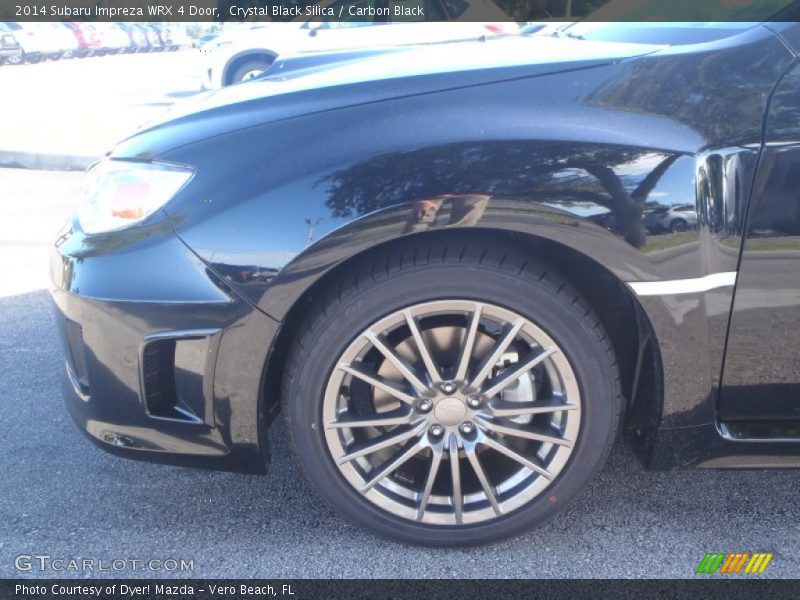 Crystal Black Silica / Carbon Black 2014 Subaru Impreza WRX 4 Door
