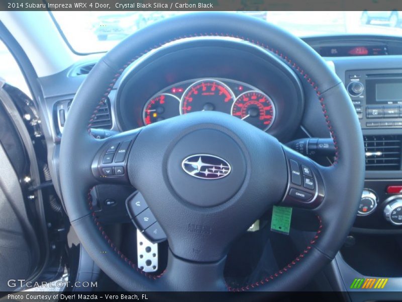 Crystal Black Silica / Carbon Black 2014 Subaru Impreza WRX 4 Door