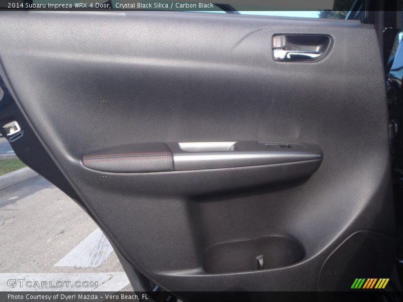 Crystal Black Silica / Carbon Black 2014 Subaru Impreza WRX 4 Door