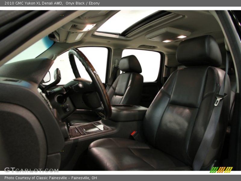 Onyx Black / Ebony 2010 GMC Yukon XL Denali AWD