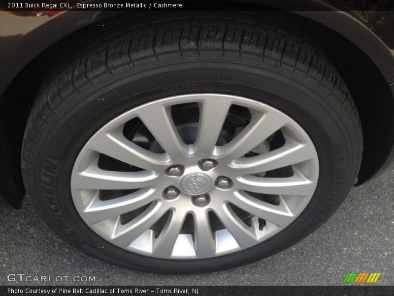 Espresso Bronze Metallic / Cashmere 2011 Buick Regal CXL
