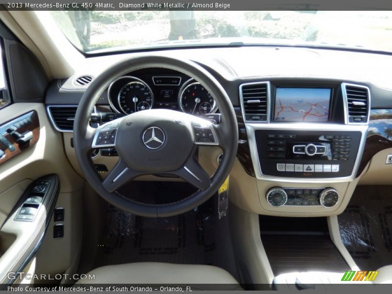 Diamond White Metallic / Almond Beige 2013 Mercedes-Benz GL 450 4Matic