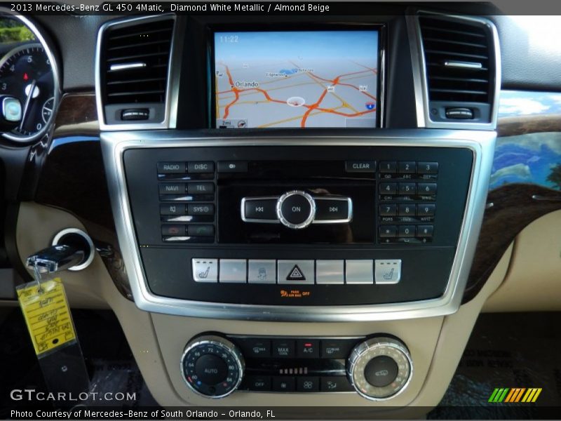 Diamond White Metallic / Almond Beige 2013 Mercedes-Benz GL 450 4Matic