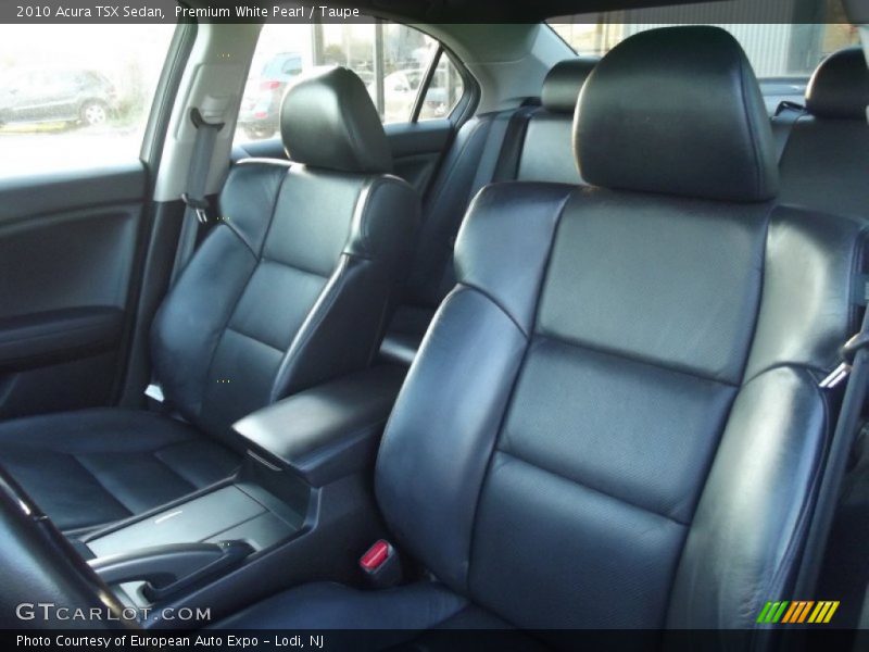 Premium White Pearl / Taupe 2010 Acura TSX Sedan