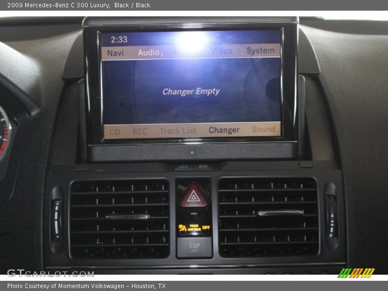 Black / Black 2009 Mercedes-Benz C 300 Luxury