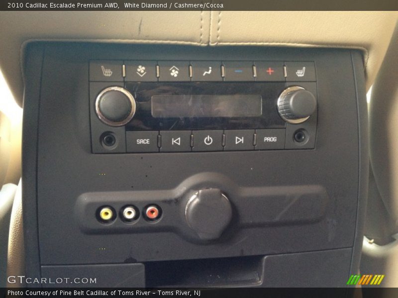 White Diamond / Cashmere/Cocoa 2010 Cadillac Escalade Premium AWD