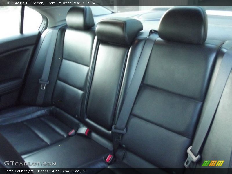 Premium White Pearl / Taupe 2010 Acura TSX Sedan