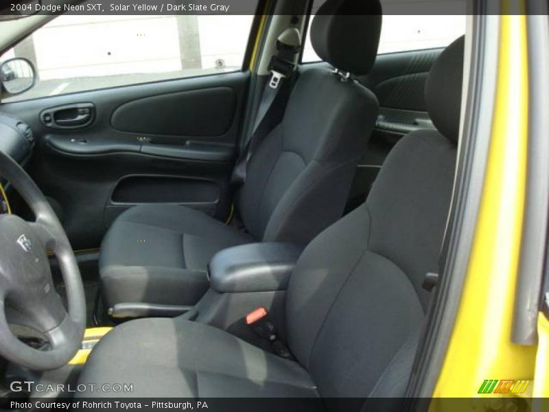 Solar Yellow / Dark Slate Gray 2004 Dodge Neon SXT