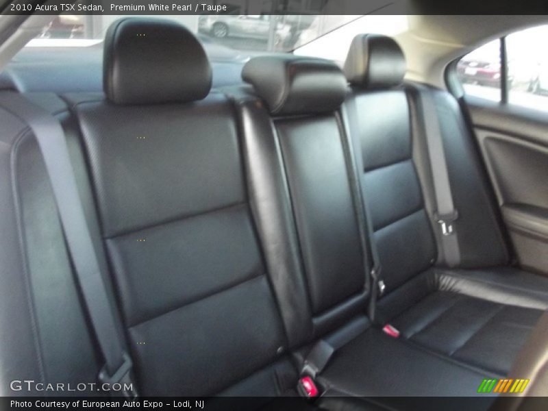 Premium White Pearl / Taupe 2010 Acura TSX Sedan