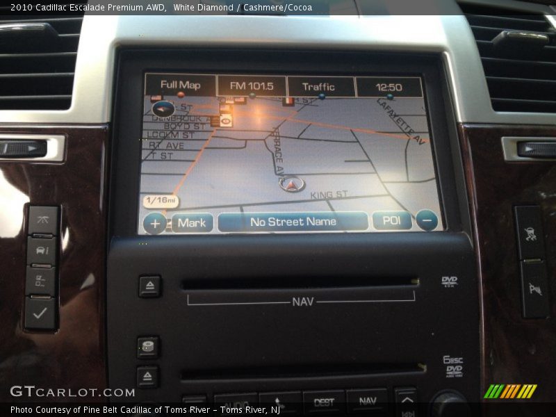 White Diamond / Cashmere/Cocoa 2010 Cadillac Escalade Premium AWD