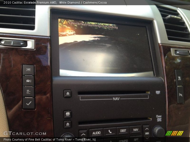 White Diamond / Cashmere/Cocoa 2010 Cadillac Escalade Premium AWD