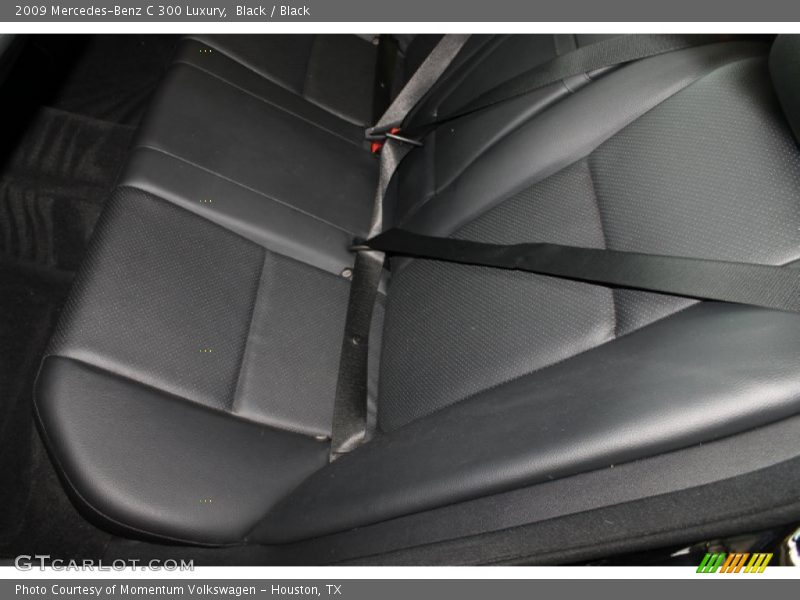 Black / Black 2009 Mercedes-Benz C 300 Luxury