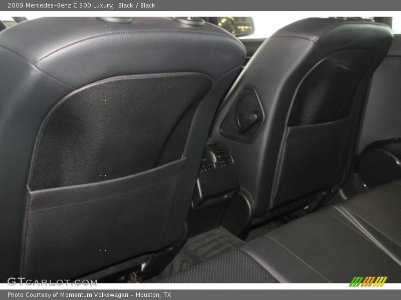 Black / Black 2009 Mercedes-Benz C 300 Luxury