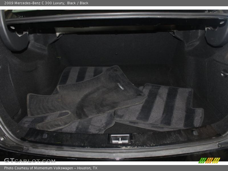 Black / Black 2009 Mercedes-Benz C 300 Luxury