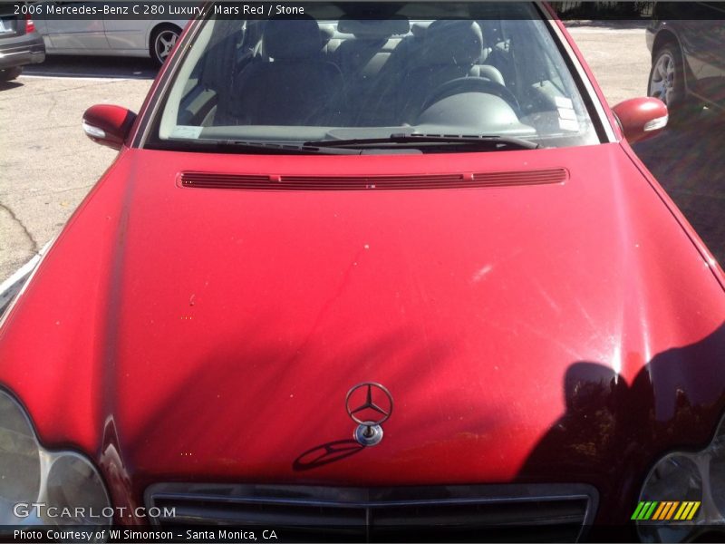 Mars Red / Stone 2006 Mercedes-Benz C 280 Luxury