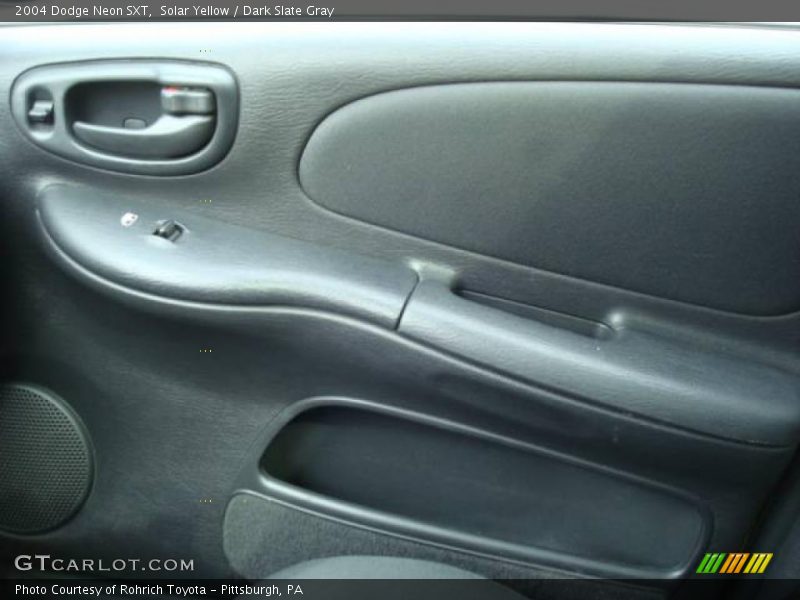 Solar Yellow / Dark Slate Gray 2004 Dodge Neon SXT