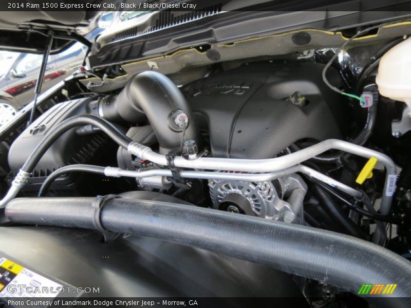 Black / Black/Diesel Gray 2014 Ram 1500 Express Crew Cab