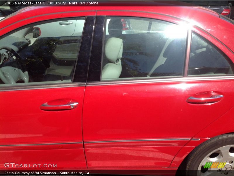 Mars Red / Stone 2006 Mercedes-Benz C 280 Luxury