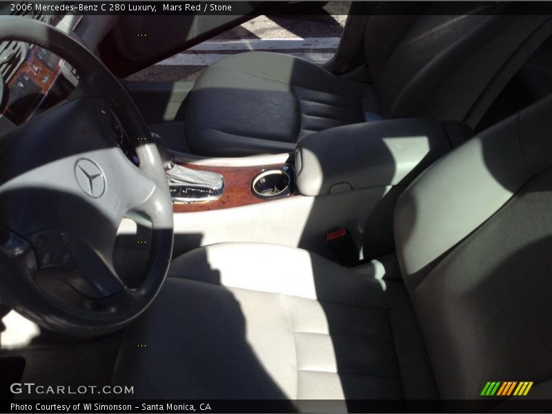 Mars Red / Stone 2006 Mercedes-Benz C 280 Luxury