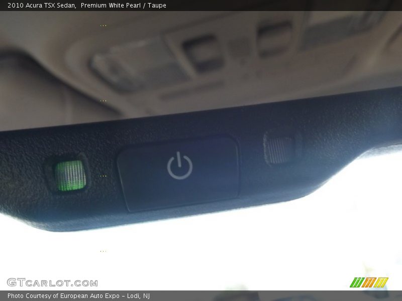 Premium White Pearl / Taupe 2010 Acura TSX Sedan