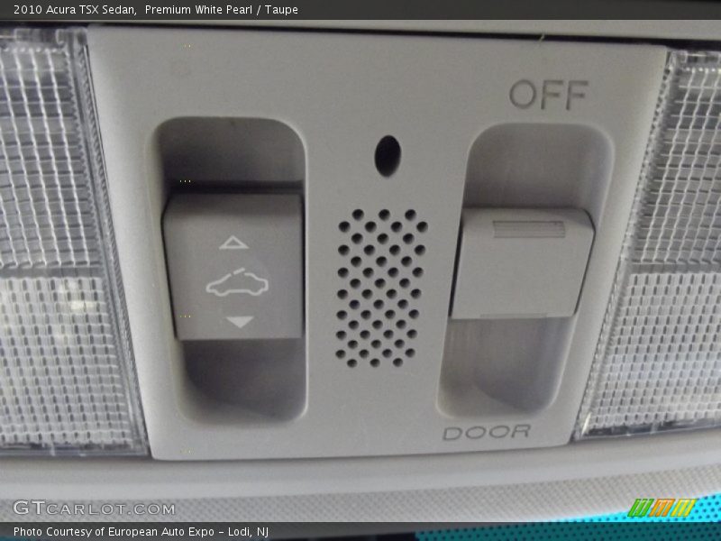 Premium White Pearl / Taupe 2010 Acura TSX Sedan