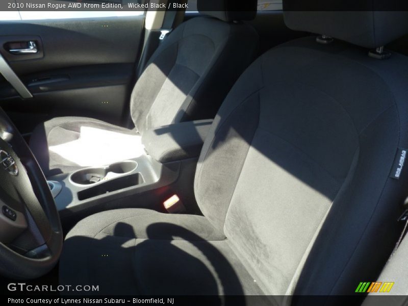 Wicked Black / Black 2010 Nissan Rogue AWD Krom Edition