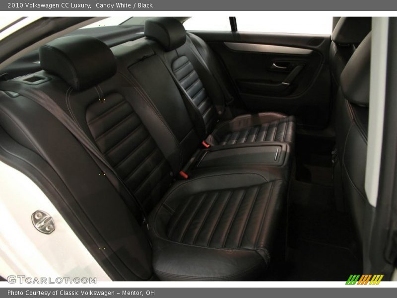 Candy White / Black 2010 Volkswagen CC Luxury