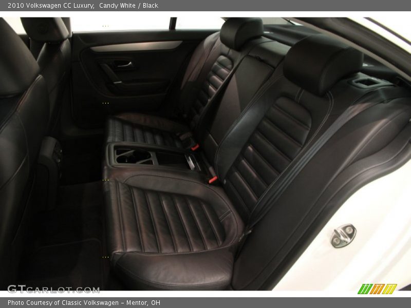 Candy White / Black 2010 Volkswagen CC Luxury