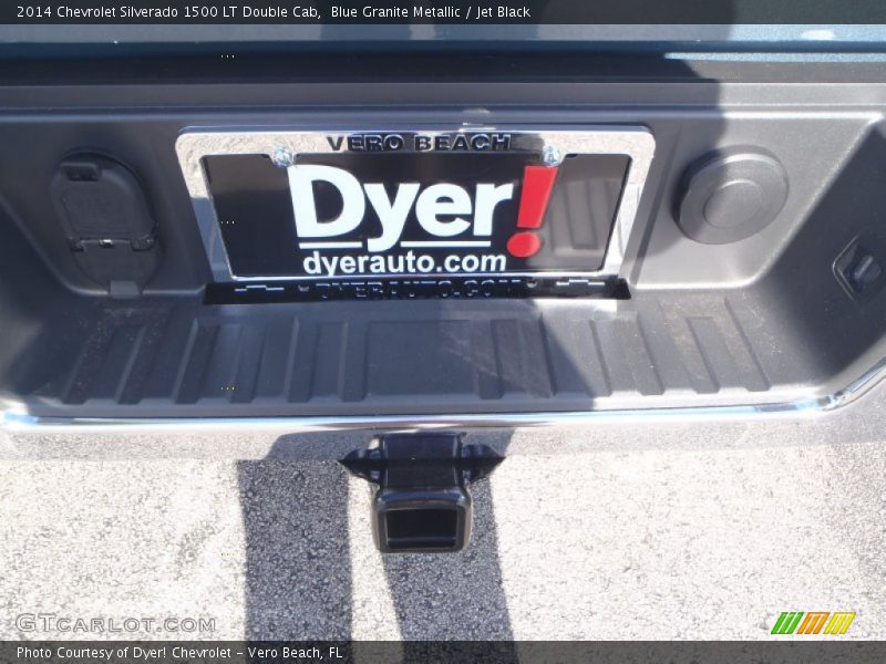 Blue Granite Metallic / Jet Black 2014 Chevrolet Silverado 1500 LT Double Cab