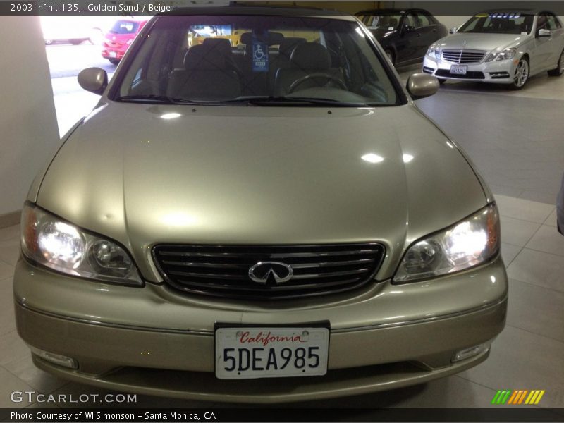 Golden Sand / Beige 2003 Infiniti I 35